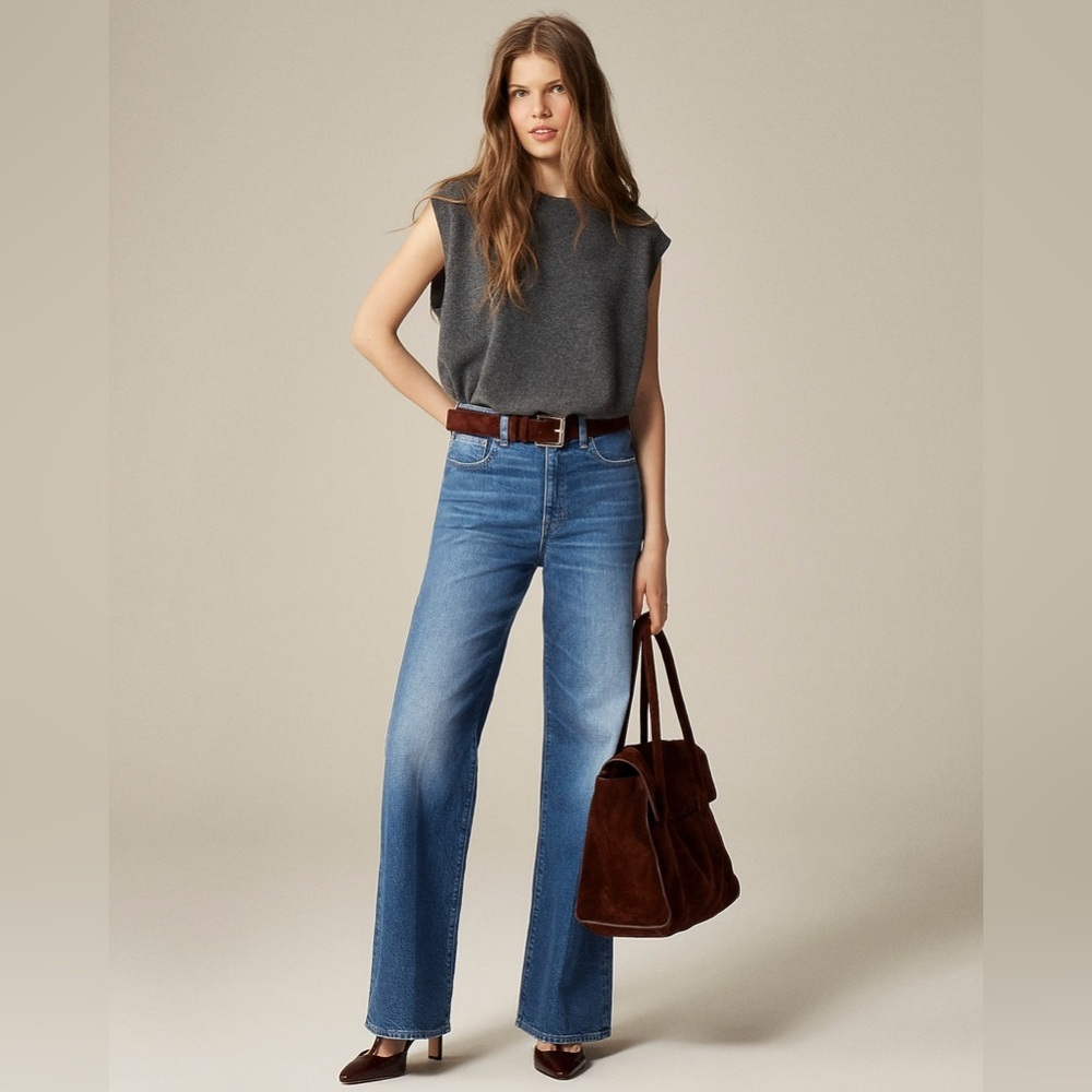 J Crew Petite denim trouser jean CN297